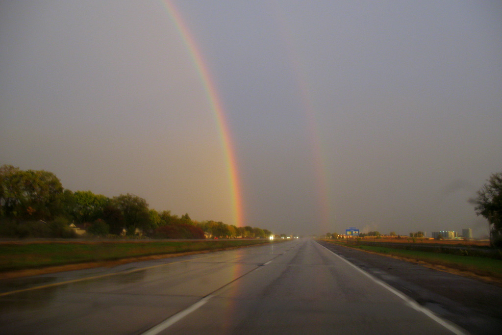 Captured on Highway 61 in Cottage Grove shortly after a storm passed through.