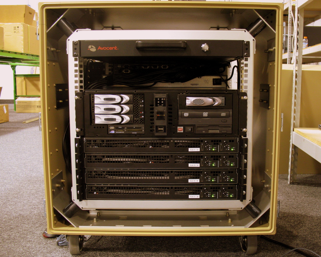A photo of a portable cluster made in the Twin Cities.