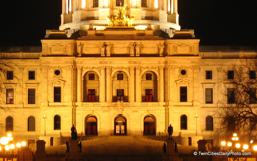 So, here is a snapshot of the Capital building of Minnesota.
