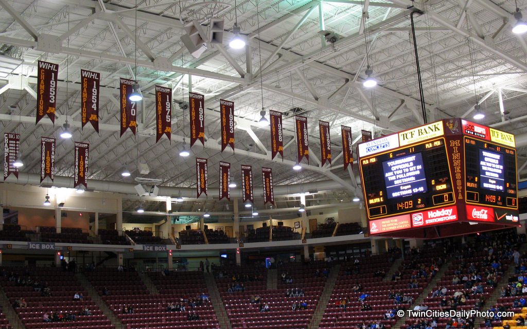 It's hard to believe Mariucci Arena opened in 1993 and I had never stepped foot inside of the building until 2012!